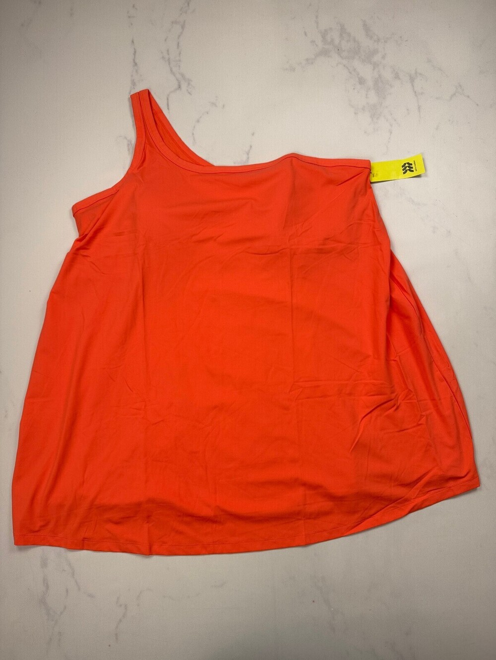 All In Motion Motion Tank Top Orange Modern Sporty - Womens 4X